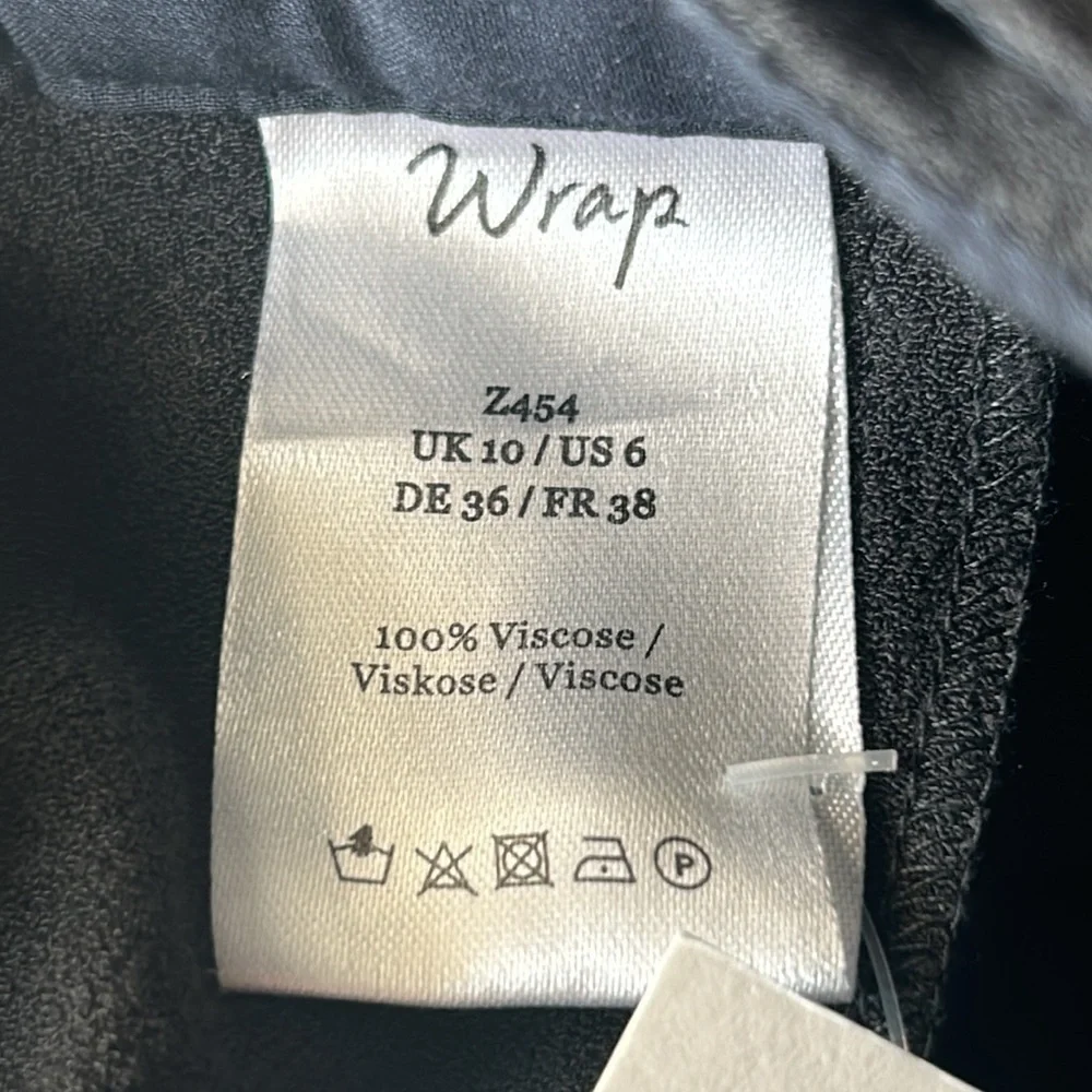 Wrap London 100% viscose pants size 6 NWT